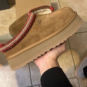 ugg tazz chestnut brand new